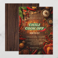 Chili Cook Off Party Invitation
