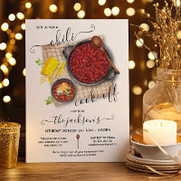 Chili Cook Off Party