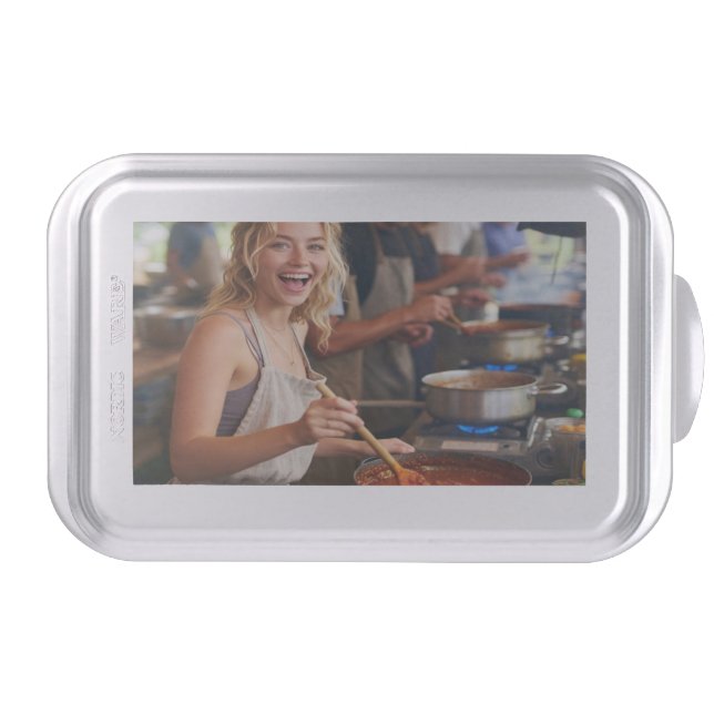 Chili Cook Off Photo Customize Cake Pan (Front)