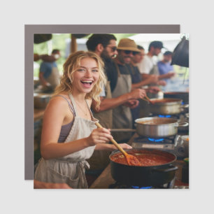Chili Cook Off Photo Customize, Chili Cook Off, Ch Car Magnet