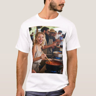 Chili Cook Off Photo Customize T-Shirt