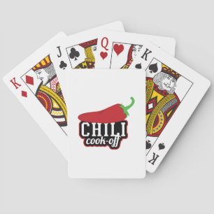 Chili Cook-Off Poker Cards