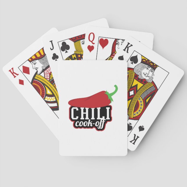 Chili Cook-Off Poker Cards (Back)
