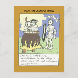 Chili Cook Off Postcard