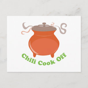 Chili Cook Off Postcard