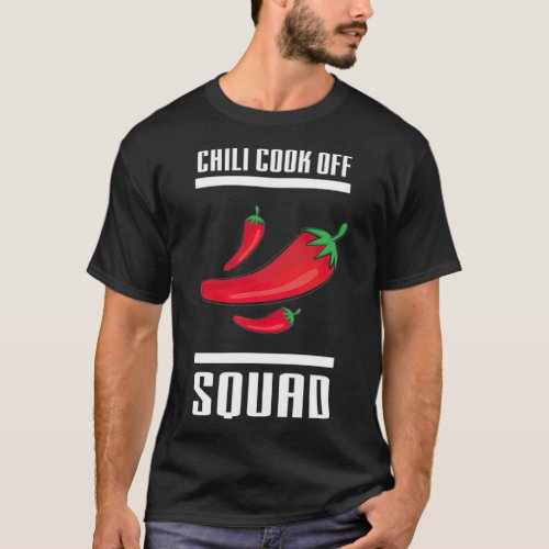 Chili Cook Off Squad Chili Contest Matching best f T_Shirt