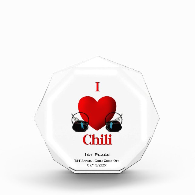 Chili Cookoff Award (Front)