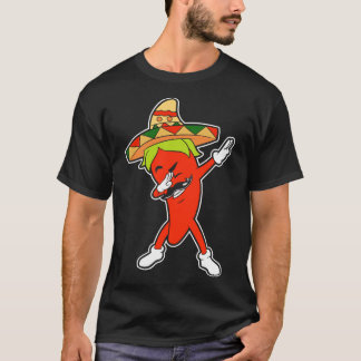 Chili Dabbing Pepper Mexican Hot Jalapeno Dab Gift T-Shirt