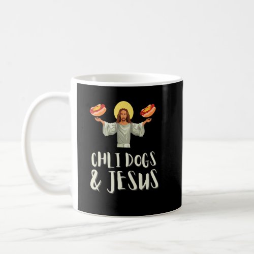Chili Dog And Hot Dog Man And Chili Con Carne Food Coffee Mug