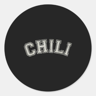 Chili, Favorite Sce, Cooking, Kitchen, Scy Stateme Classic Round Sticker