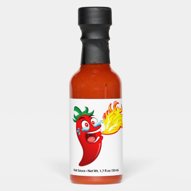Chili fire Hot Sauce  (Front)