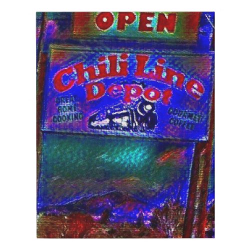 Chili Line Depot canvas