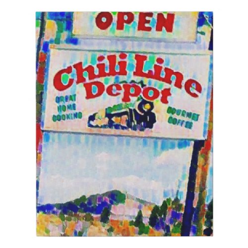 Chili Line Depot canvas