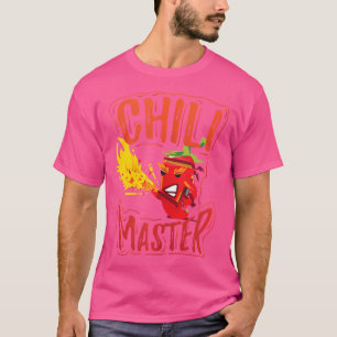 Chili Master Food Contest Cook Off Red Pepper T-Shirt