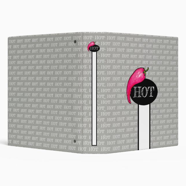 Chili pepper 3 ring binder (Background)