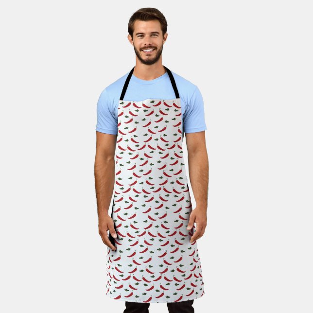 Chili Pepper Apron (Worn)
