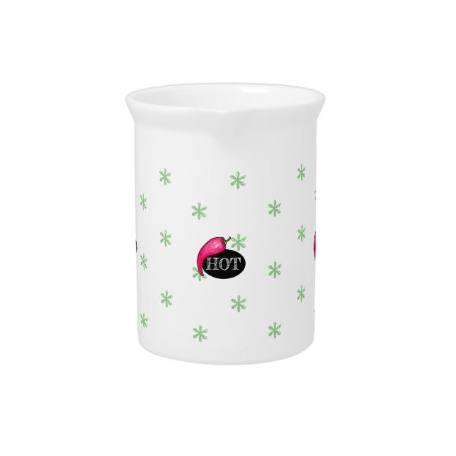 Chili pepper beverage pitcher (Front)