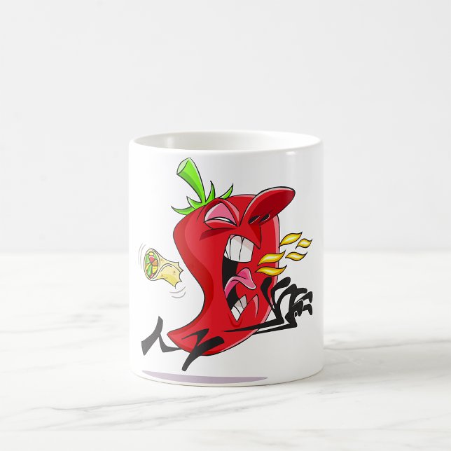 Chili Pepper Breathing Fire Mug (Creator Uploaded)