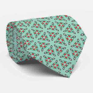 Chili Pepper Fidget Spinners Neck Tie