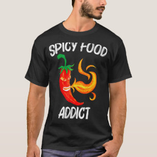 Chili Pepper For Men Women Red Spicy Flaming Jalap T-Shirt