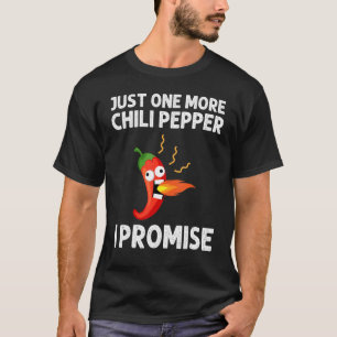 Chili Pepper For Men Women Spicy Habanero Chile T-Shirt