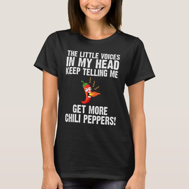   Chili Pepper For Men Women Spicy Habanero Chile T-Shirt (Front)