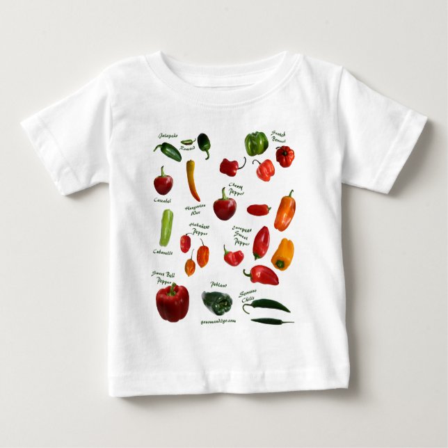 Chili Pepper ID Baby T-Shirt (Front)