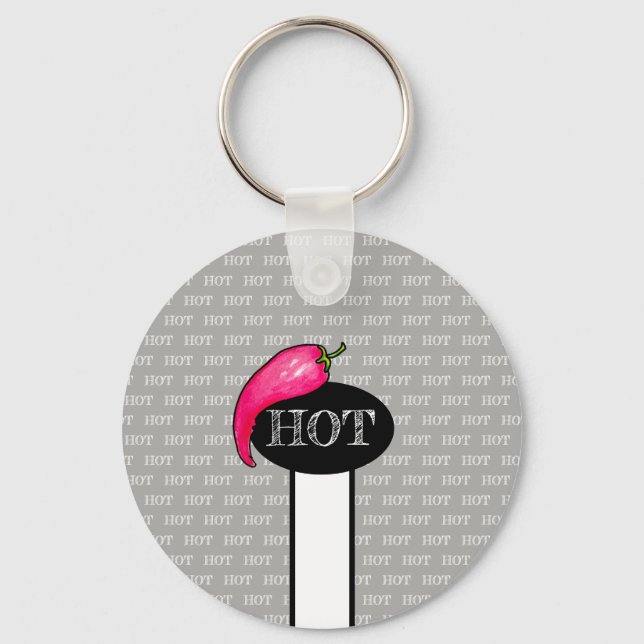 Chili pepper keychain (Front)