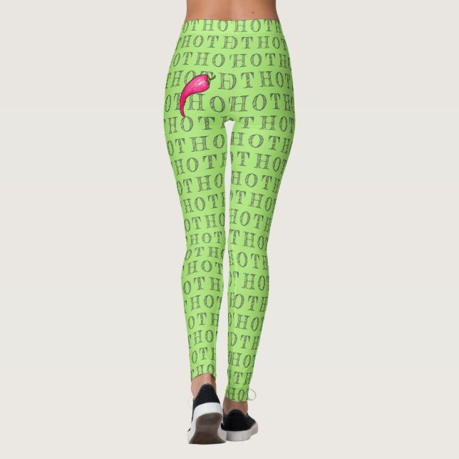 Chili pepper leggings (Back)