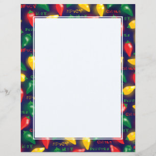 Chili Pepper Letterhead