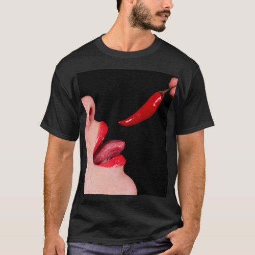 Chili pepper lips T_Shirt