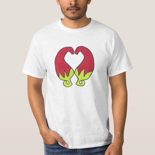 Chili Pepper Love T-Shirt (Front)