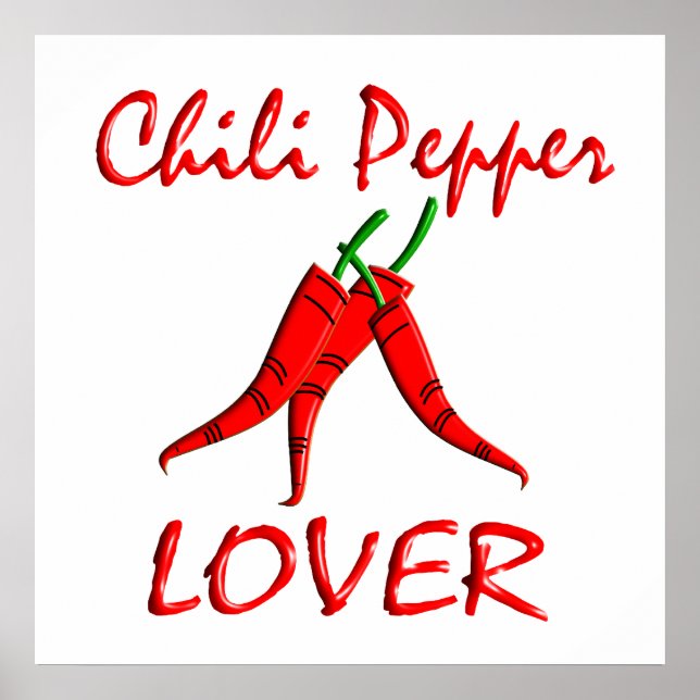 Chili Pepper Lover Poster (Front)