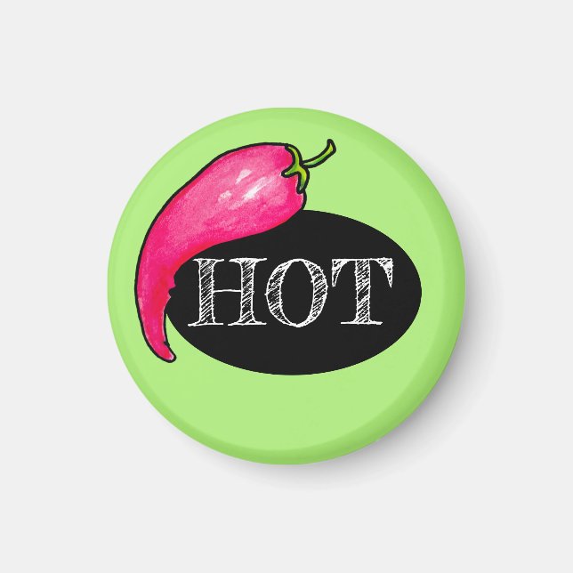 Chili pepper magnet (Front)