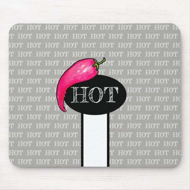 Chili pepper mouse pad (Front)