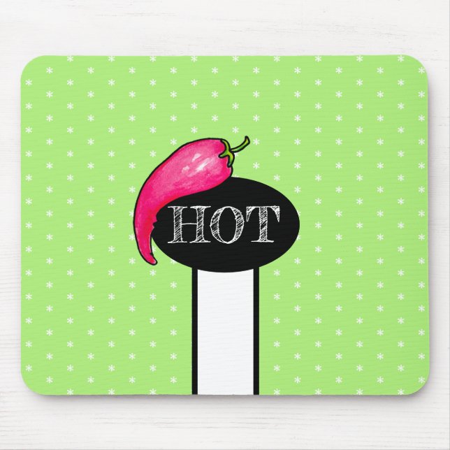 Chili pepper mouse pad (Front)