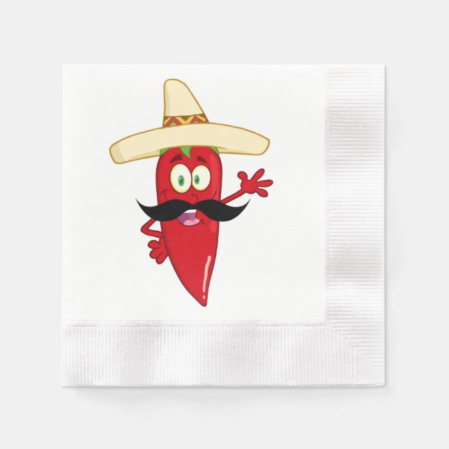 Chili Pepper Napkins (Front)