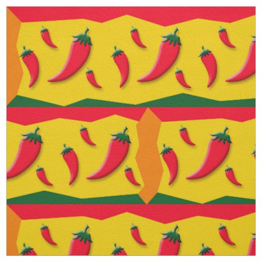 Chili Pepper Party Fabric