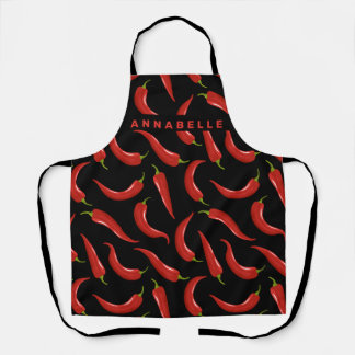 Chili Pepper Personalize Apron