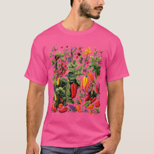 Chili Pepper Plants Chillis Garden Spicy Pepper T-Shirt
