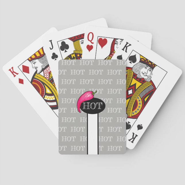 Chili pepper poker cards (Back)