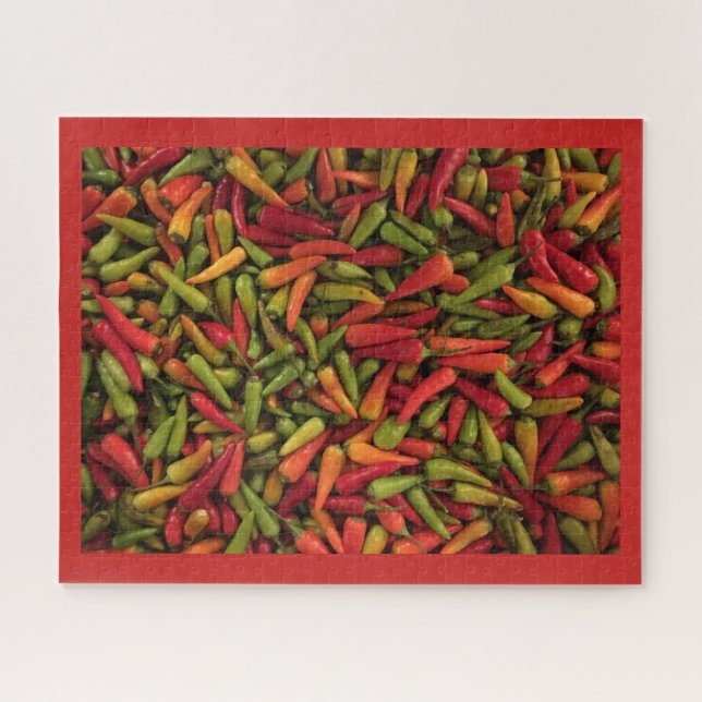 Chili Pepper puzzle (Horizontal)