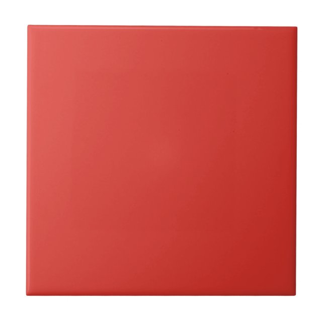 Chili Pepper Red Color Tile (Front)
