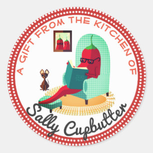 Chili pepper salsa from the kitchen of sticker