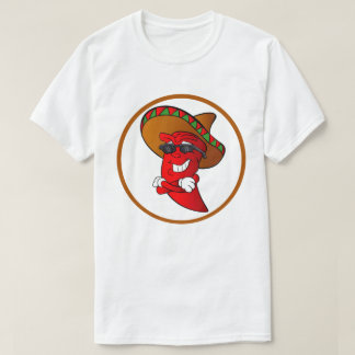 Chili pepper T-Shirt Hot Peppers Band Logo