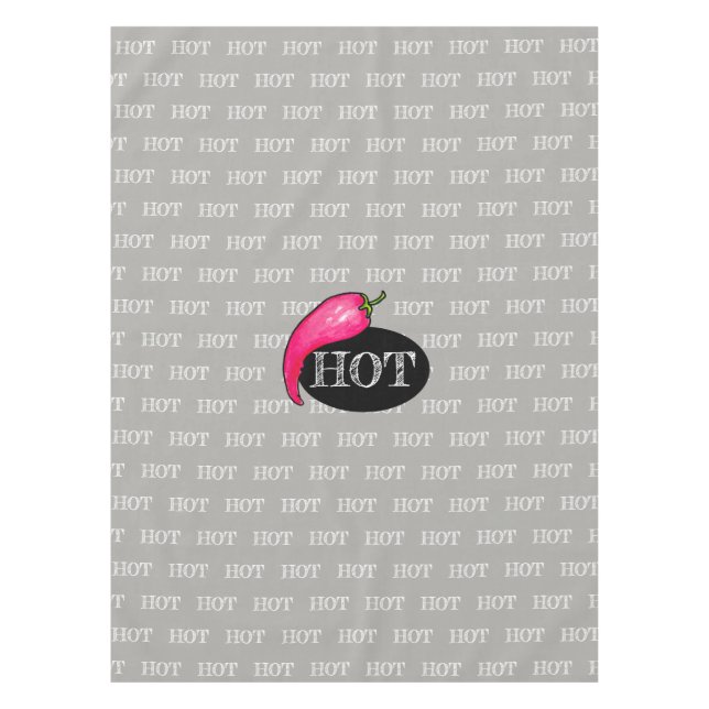 Chili pepper tablecloth (Front)
