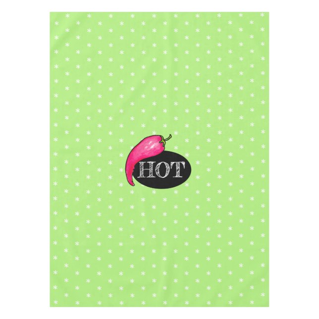 Chili pepper tablecloth (Front)