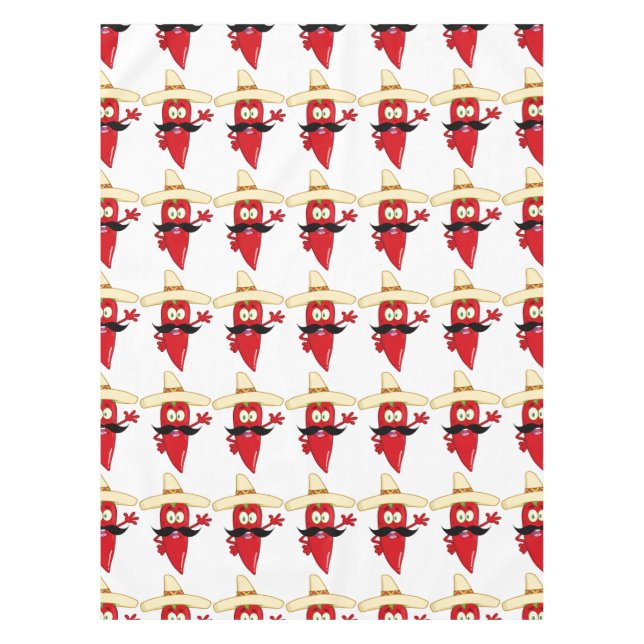 Chili Pepper Tablecloth (Front)