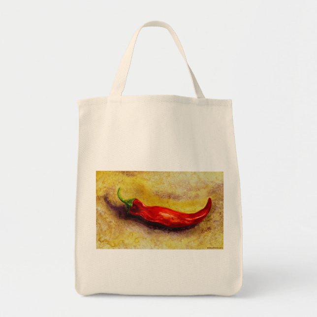 Chili Pepper Tote Bag (Front)