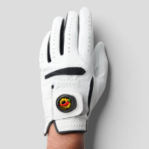 Chili Pepper with Flame Golf Glove